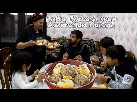 Kufta Bozbash   Delicious Soup   Two Dishes in One   Azerbaijan Cuisine