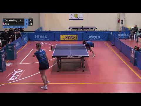 Tan Wenling-Arlia (Norbello-Castel Goffredo) | SERIE A1 F 24/25, Finale Scudetto Ritorno