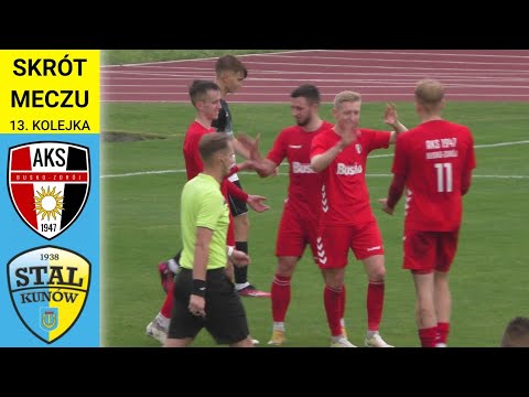 AKS Busko-Zdrój 7-0 Stal Kunów || 21.10.23 || Skrót Meczu