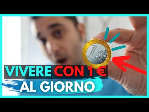 MANGIARE con 1 euro AL GIORNO per 7 giorni, è possibile ?