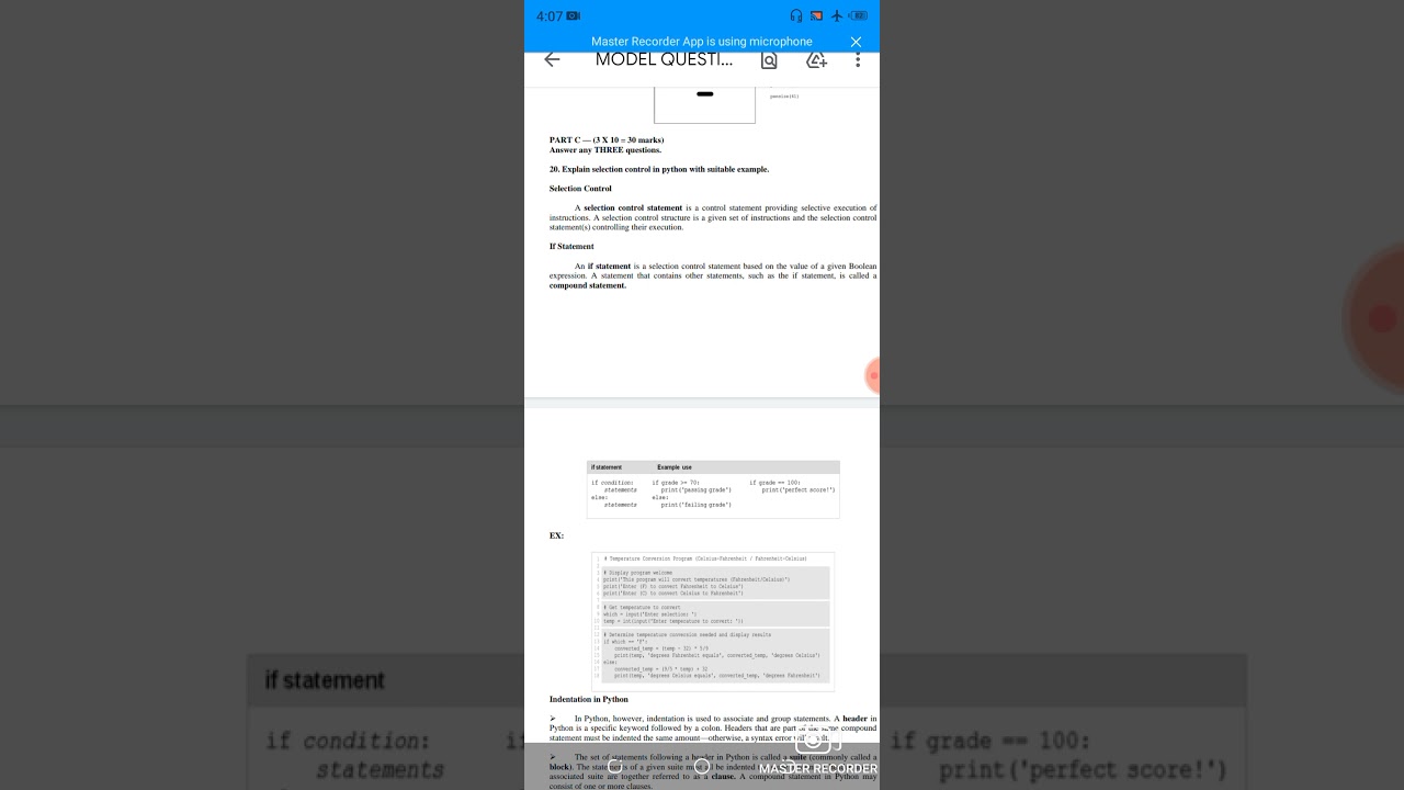 PYTHON-MODEL QP-1,PART-C(20 to 24).