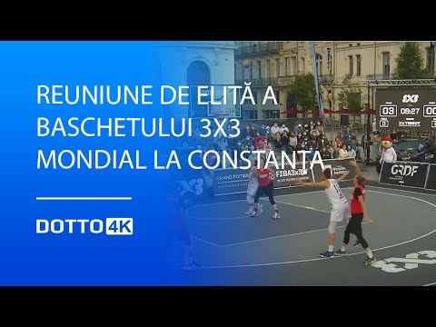 Reuniune de elită a baschetului 3x3 mondial la Constanța