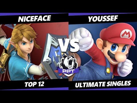 PPT Summer Top 12 - Niceface (Link) Vs. Youssef (Mario) SSBU Ultimate Tournament