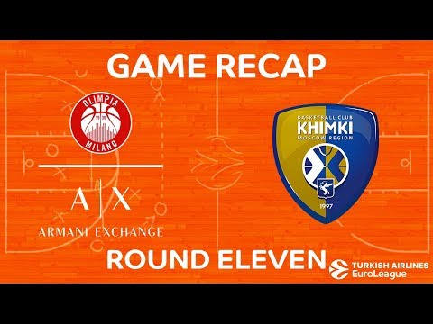 Highlights: AX Armani Exchange Olimpia Milan - Khimki Moscow region