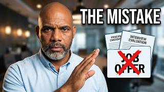 Stop Making This Mistake in Your Principal Interviews