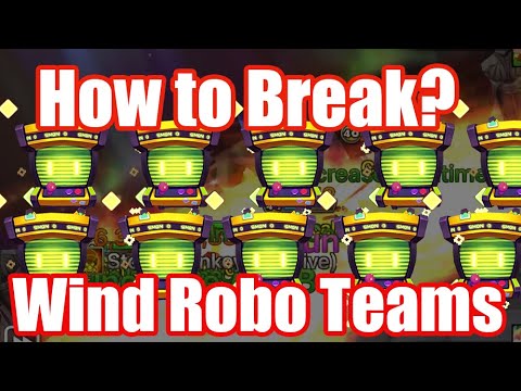 【Summoners War RTA】How to Break? Tier SSS Wind Robo Teams🤔🤔🤔🤔