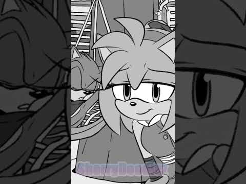 When he's still asleep (Boom!Sonamy) #shorts