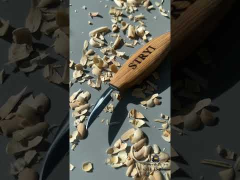 Нож резчиковый 38 мм для чип-карвинга STRYI Profi - фото 1 - id-p930746462