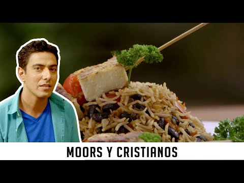 Moros, Moors y Cristianos (Black Beans and Rice) Recipe with Chef Ranveer Brar