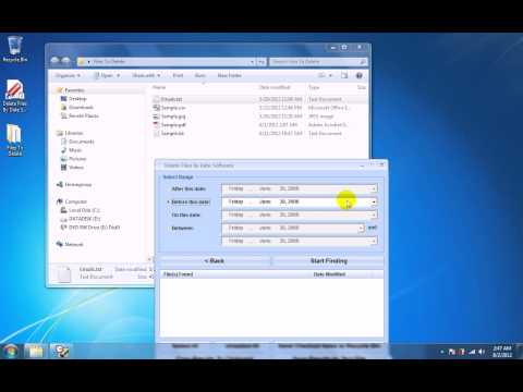 Delete Files By Date Software