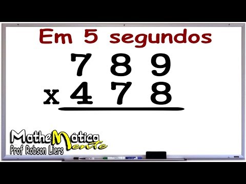 3-DIGIT MULTIPLICATION TRICK IN 5 SECONDS - Prof Robson Liers