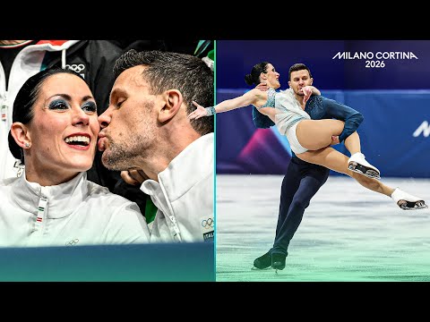 GUIGNARD/FABBRI emozionano e lanciano l'Italia nel Team Event | #MilanoCortina2026