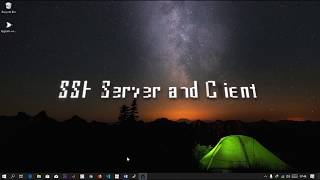 Configure SSH Server and Client on Windows PC