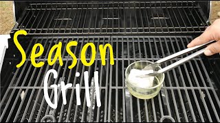 How To Season Propane Gas Grill Easy Simple