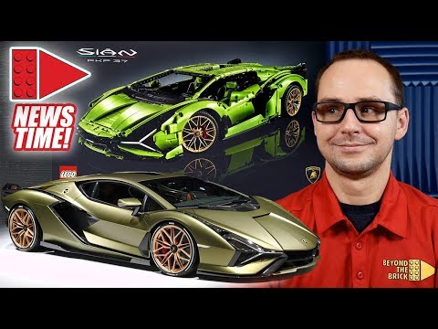 Why is LEGO Technic Lamborghini Sían such an EPIC set? | BtB NEWS TIME with Mike