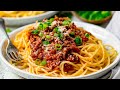Quick and Easy Spaghetti Bolognese - Family Favourite!