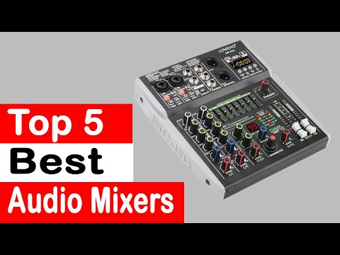 Top 5 Best Audio Mixers of 2024