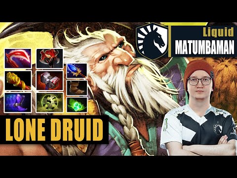 Lone Druid Safelane | Liquid.MATUMBAMAN | MATU BEST LONE DRUID PLAYER | 7.31b Gameplay Highlights