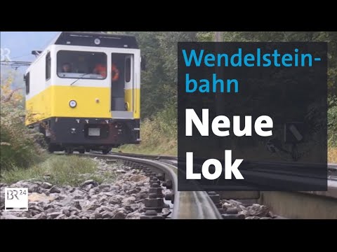 Mehr Power: Die neue Lok der Wendelsteinbahn | BR24