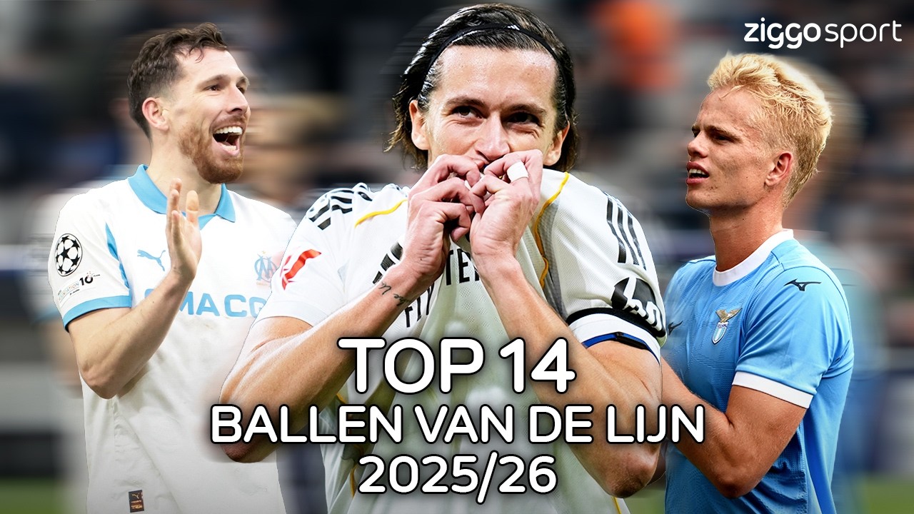 DE 14 BESTE BALLEN VAN DE LIJN VAN SEIZOEN 2025/26 🧤🔥 | Top 14 Ziggo Sport