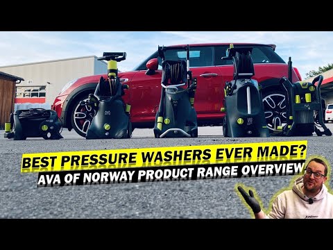 BEST PRESSURE WASHERS EVER MADE?! AVA model overview and buyer's guide: Go, Smart, Master, Evo or V6