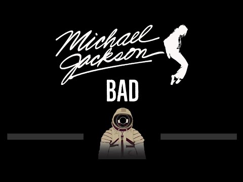 Michael Jackson • Bad (CC) 🎤 [Karaoke] [Instrumental Lyrics]