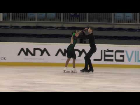 2016 Santa Claus Cup: Lara LUFT / Asaf KAZIMOF (GER) - ID Advanced Novice, FD