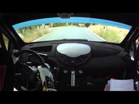 Rally Alta Val di Cecina 2013  Corti - Pollini  Crash  Renault Twingo R2/B