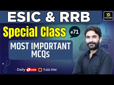ESIC & RRB  Special class #71 | Most Important Questions | By Raju Sir