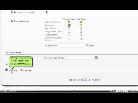 How to add a new page in DotNetNuke - DotNetNuke Tutorials