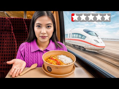 the crazy "Asian" dishes of Deutsche Bahn (I try everything)
