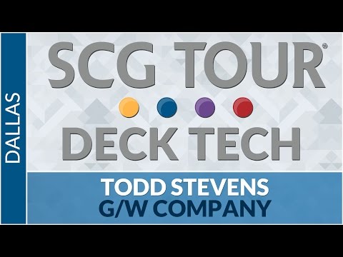 SCGDFW Deck Tech: G/W Company with Todd Stevens [Modern]