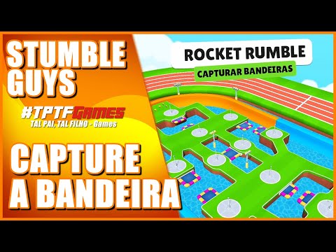 STUMBLE GUYS ROCKET RUMBLE (Capture a Bandeira)