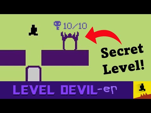 Level Devil - All 10 Purple Keys + Secret Level (NEW UPDATE!)