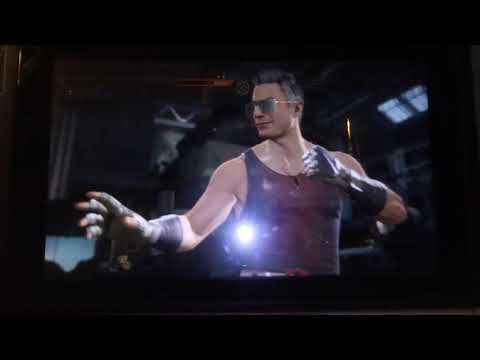 MK11 Ultimate: Johnny,  Sonya, Cassie vs. Kitana, Jade, Skarlet, Mileena with klassic skins clothes!