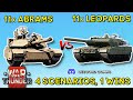 ABRAMS VS LEOPARDS - The Better Top Tier?  - WAR THUNDER
