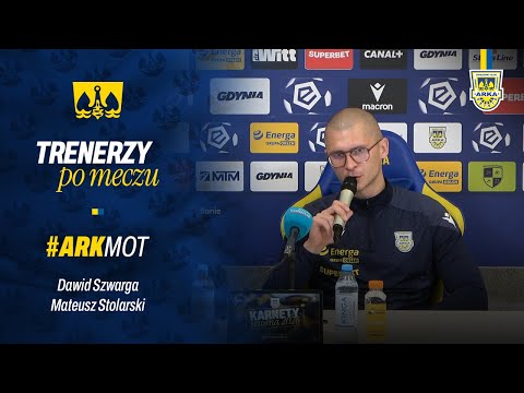 ARKA GDYNIA - MOTOR LUBLIN 1:0. TRENERZY PO MECZU