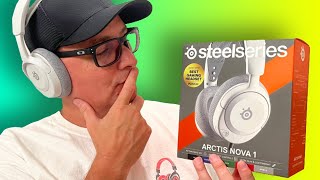 SteelSeries Arctis Nova 1 Gaming Headset Review, BUDGET BANGER?