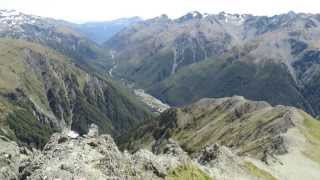 preview picture of video 'Solo Traverse / Avalanche Peak - Lyell Peak - Mt Bealey / Arthur's Pass NP, NZ'