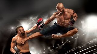 Case Walker sparring (Michael J. White)