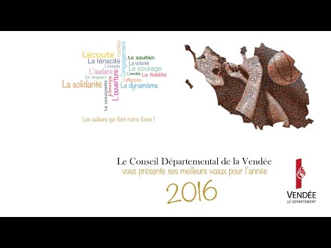Voeux 2016 aux Vendéens