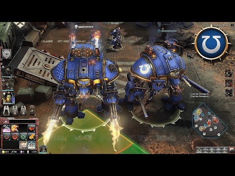 "BIGGEST 3V3 WARHAMMER 40K BATTLE! Imperial Knights, Space Marines, Orks and Eldar ONSLAUGHT!