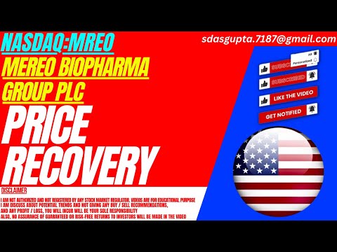 MREO STOCK : PRICE RECOVERY | MEREO BIOPHARMA STOCK