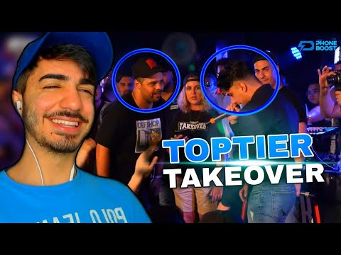 DIESE KONTER 🤣🔥 TIERSTAR ANDREZ vs. KBA_THE_ONE - Takeover Freestylemania TopTier Takeover Reaction