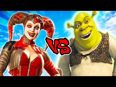 Harley Quinn Vs Shrek - Epic Battle - Left 4 dead 2 Gameplay (Left 4 dead 2 Custom Skin Mod)