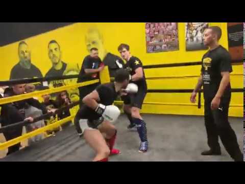 Muay Thai - My first Inter club fight (Round 1)