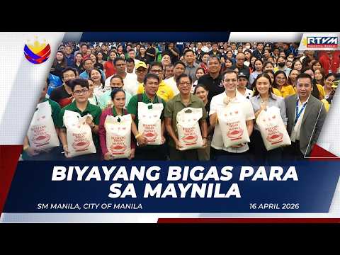 Biyayang Bigas para sa Maynila 4/16/2026