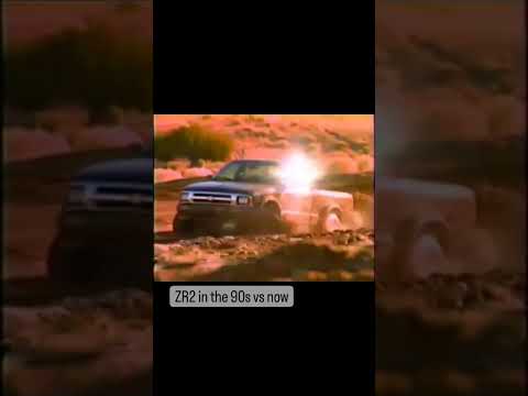 Original ZR2 commercial vs ZR2 today #zr2blazer #zr2 #chevy #blazer #s10