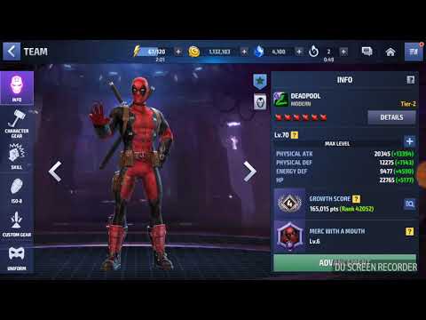 {Marvel } get deadpool  tier 3 part 1