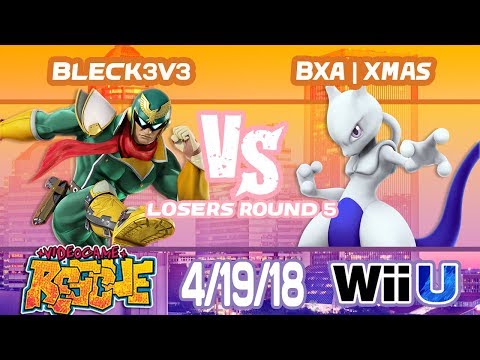 Jax Smash Weekly 4/19 - Bleck3v3(C. Falcon) vs. BxA | Xmas(Mewtwo) Losers R5